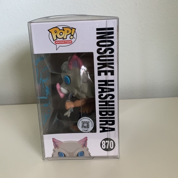 Signed Inosuke Funko Pop - Picture 4 of 6